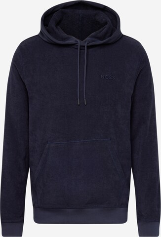 BOSS Sweatshirt 'Wetowelhood' in Blue: front