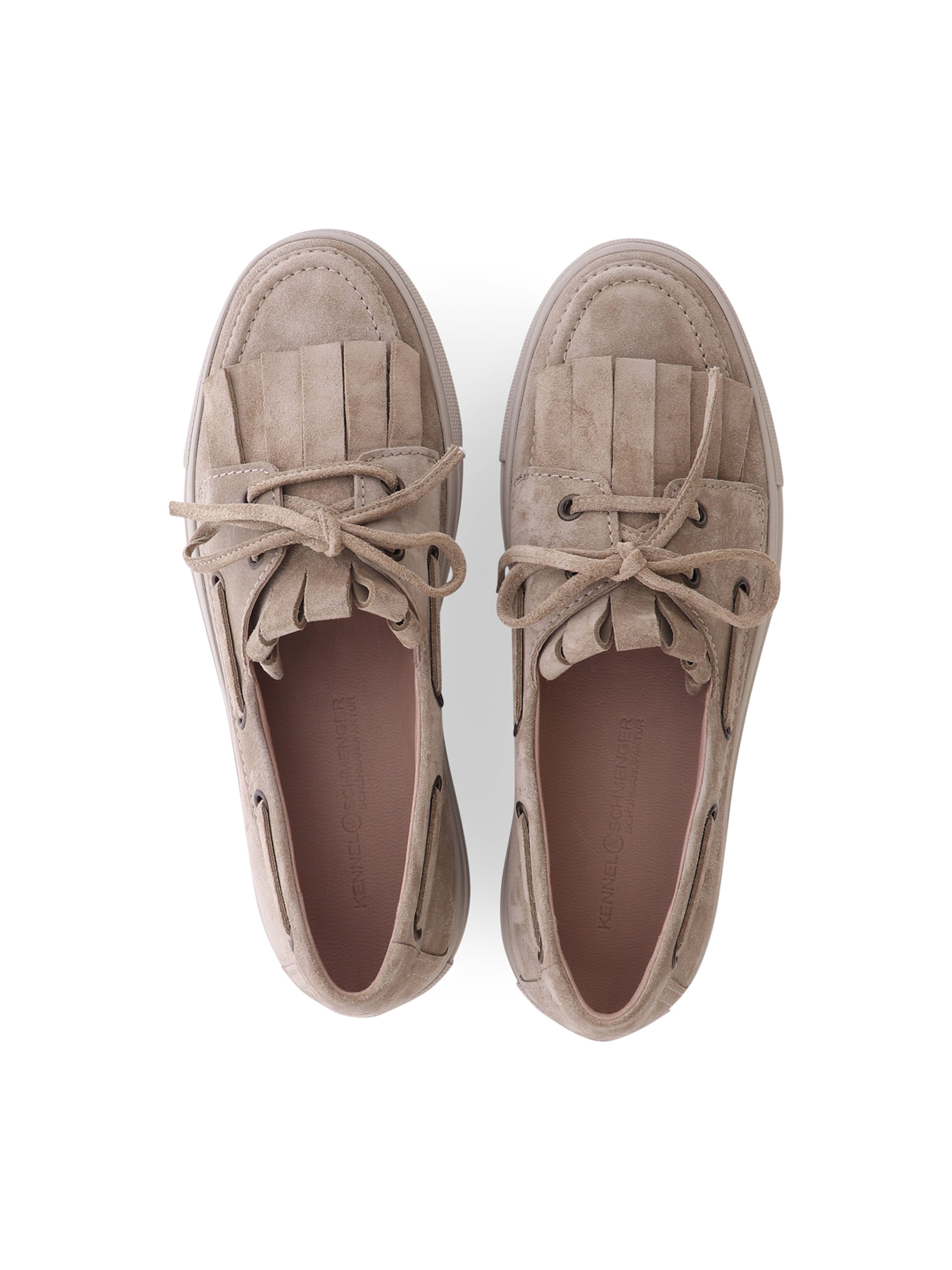 Kennel & Schmenger Mocassins 'Leni' in Bruin