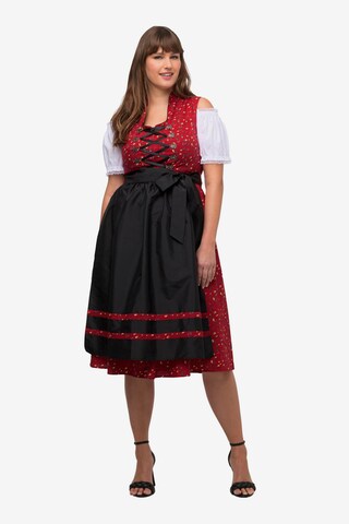 Dirndl Ulla Popken en rouge