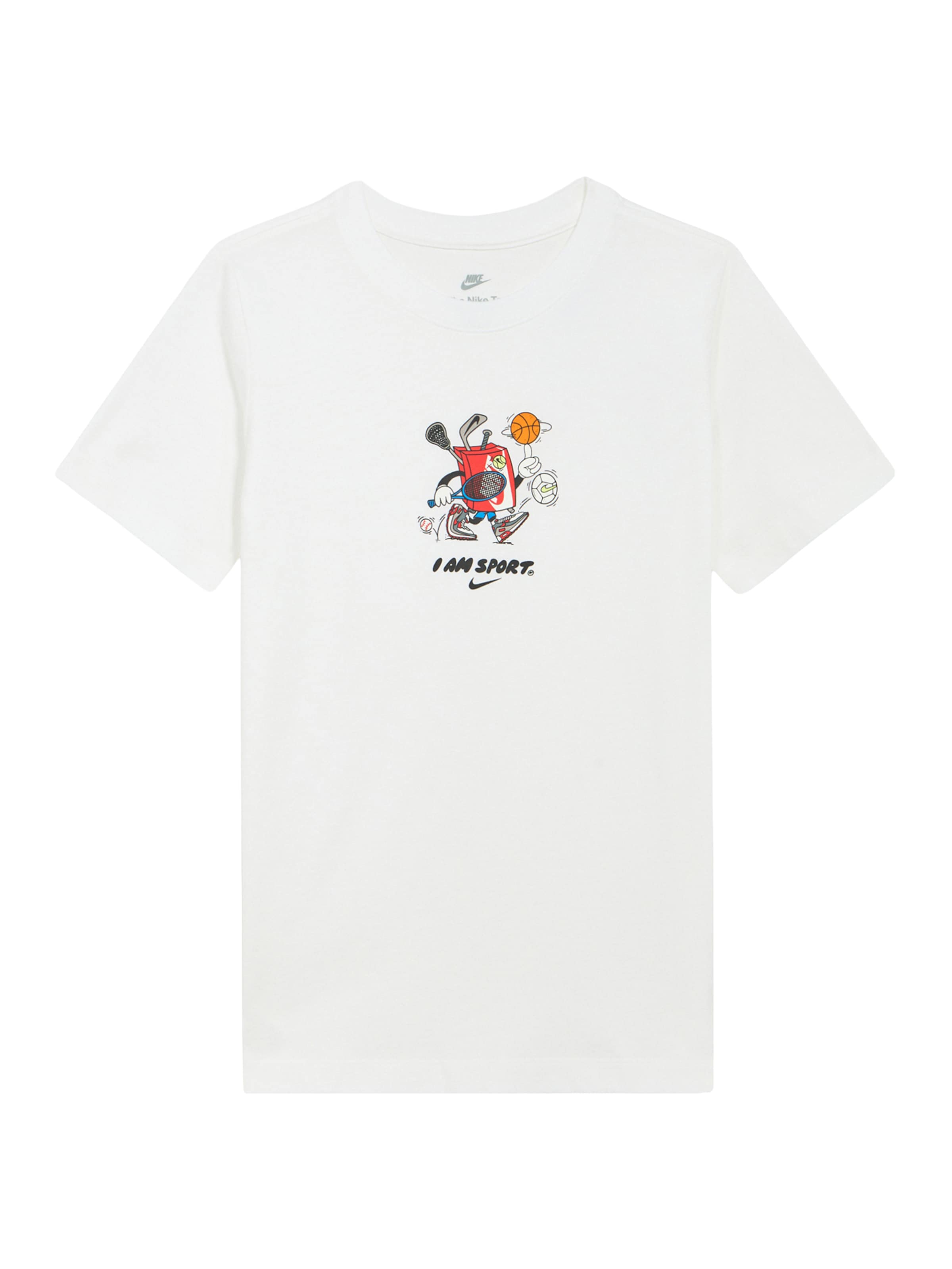 Nike Sportswear Majica | bela barva: sprednja stran