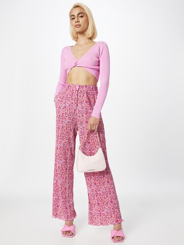 Monki T-shirt i rosa