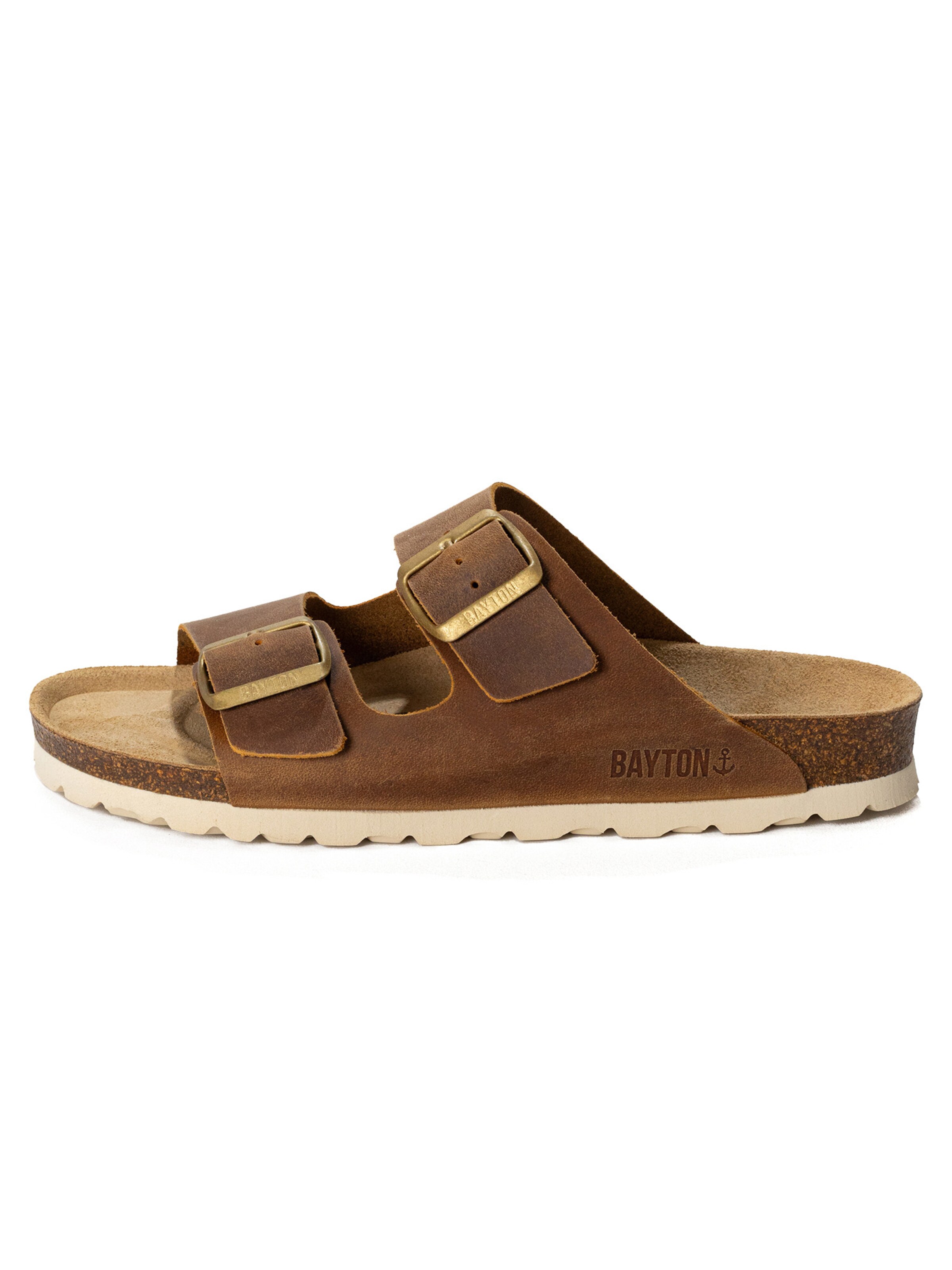 Bayton Šľapky 'Atlas' - Hnedá: predná strana