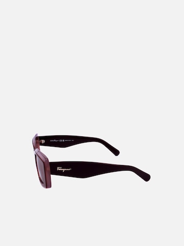 Lunettes de soleil 'SF1079S' FERRAGAMO en rouge