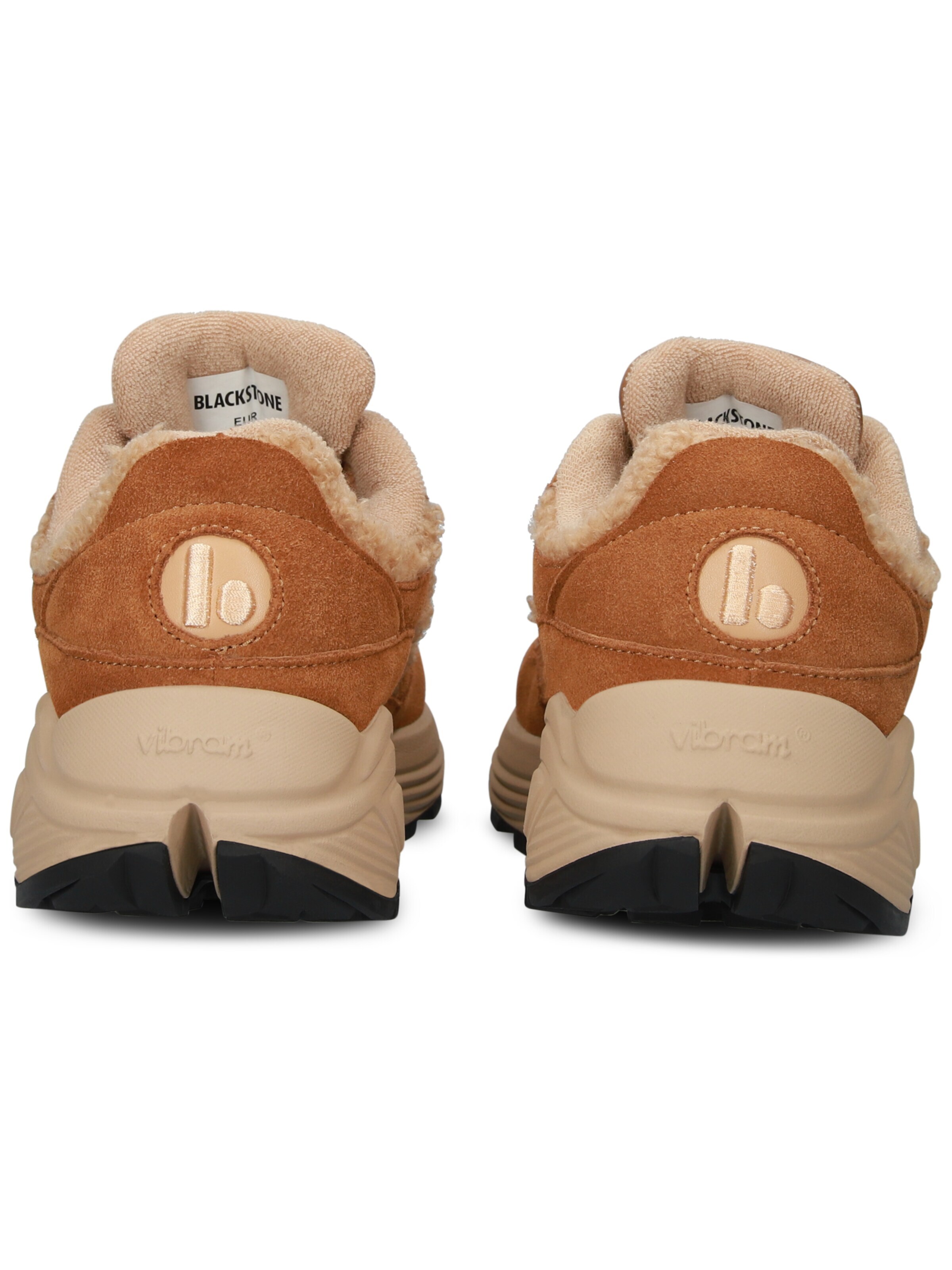 BLACKSTONE Platform trainers 'V-RILEY' in Brown