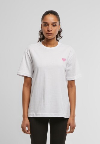 Maglietta 'Take Me Away' di Miss Tee in bianco