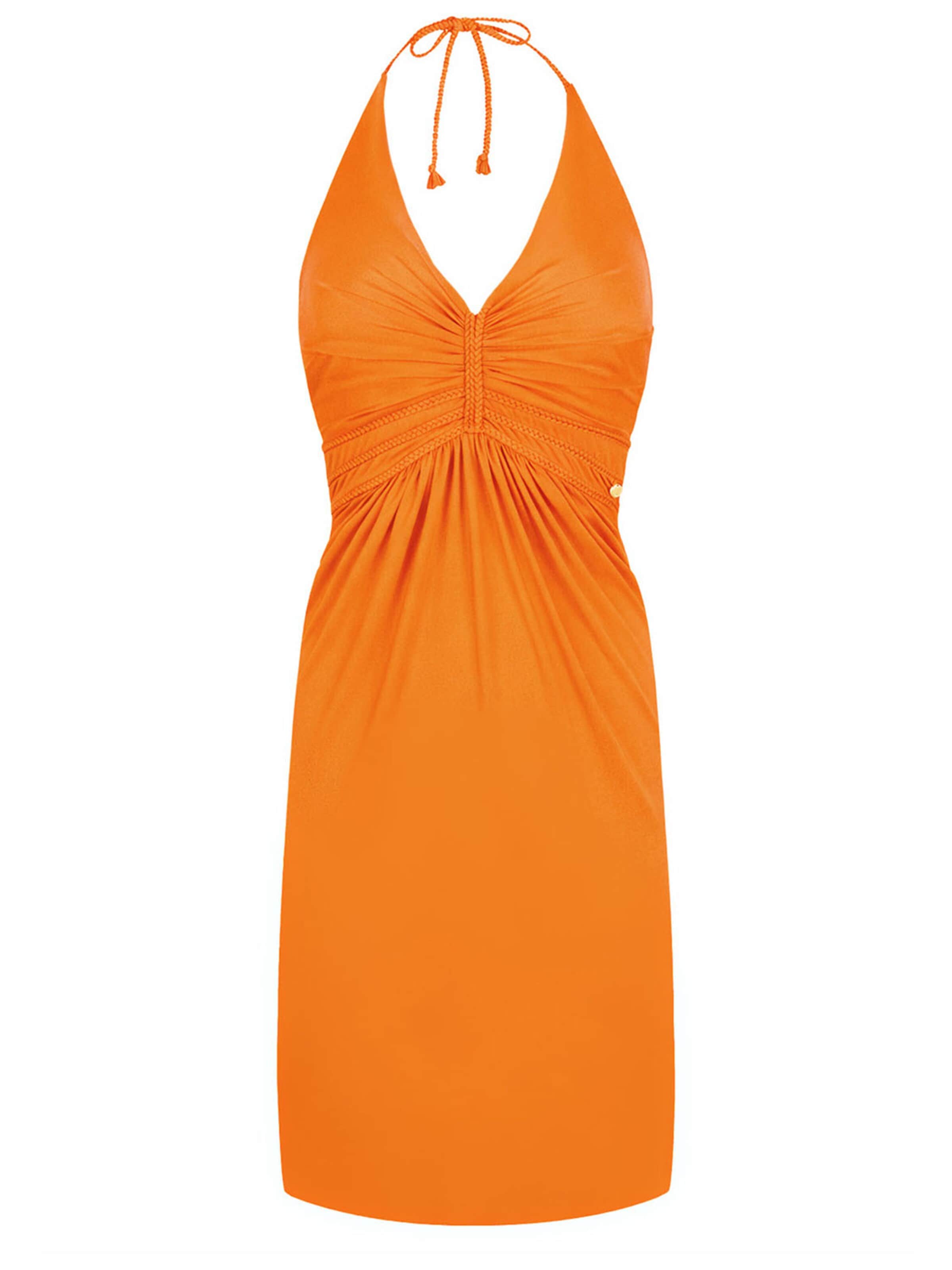 Chic by Lirette Dress 'Short halter dress Natural' in Orange: front