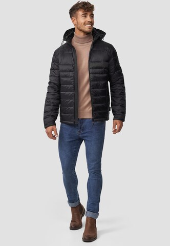 INDICODE JEANS Winterjas 'Hampshire' in Zwart
