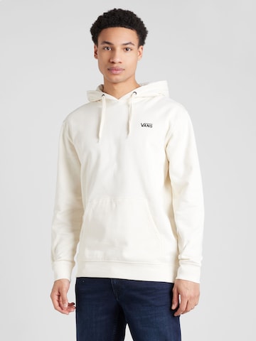 VANS - Sudadera en blanco: frente