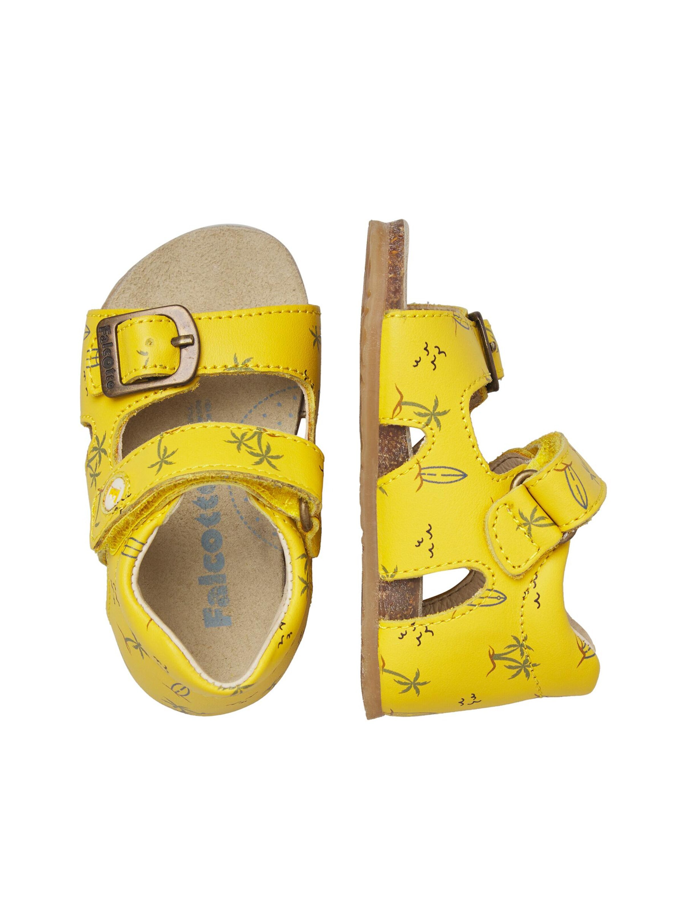 Falcotto Offene Schuhe 'BEA'‌‌‌‌‌‌ in Gelb