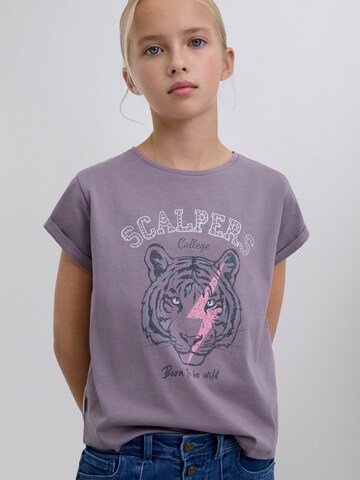 T-Shirt 'Tiger' Scalpers en violet