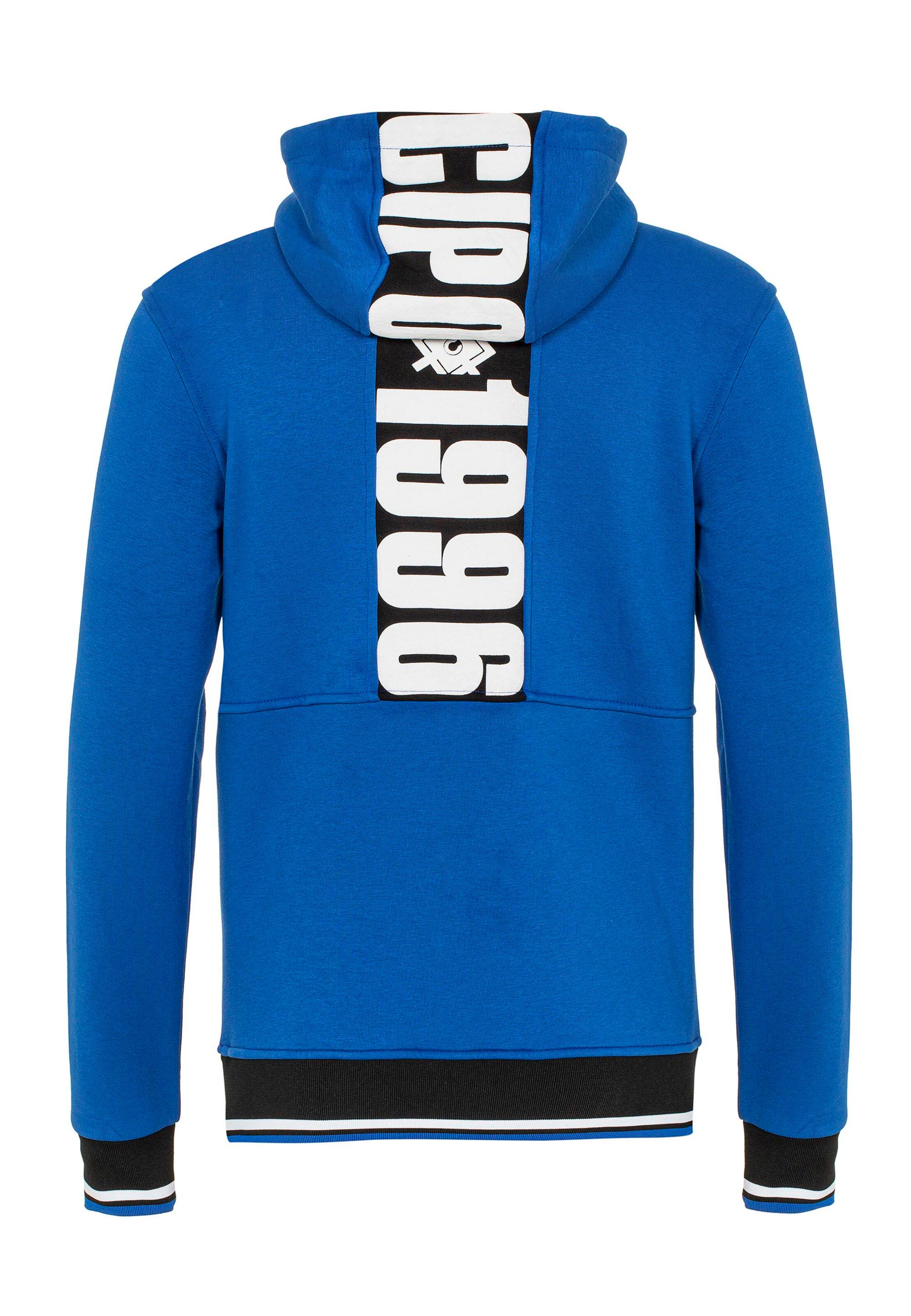 Sweat-shirt CIPO & BAXX en bleu