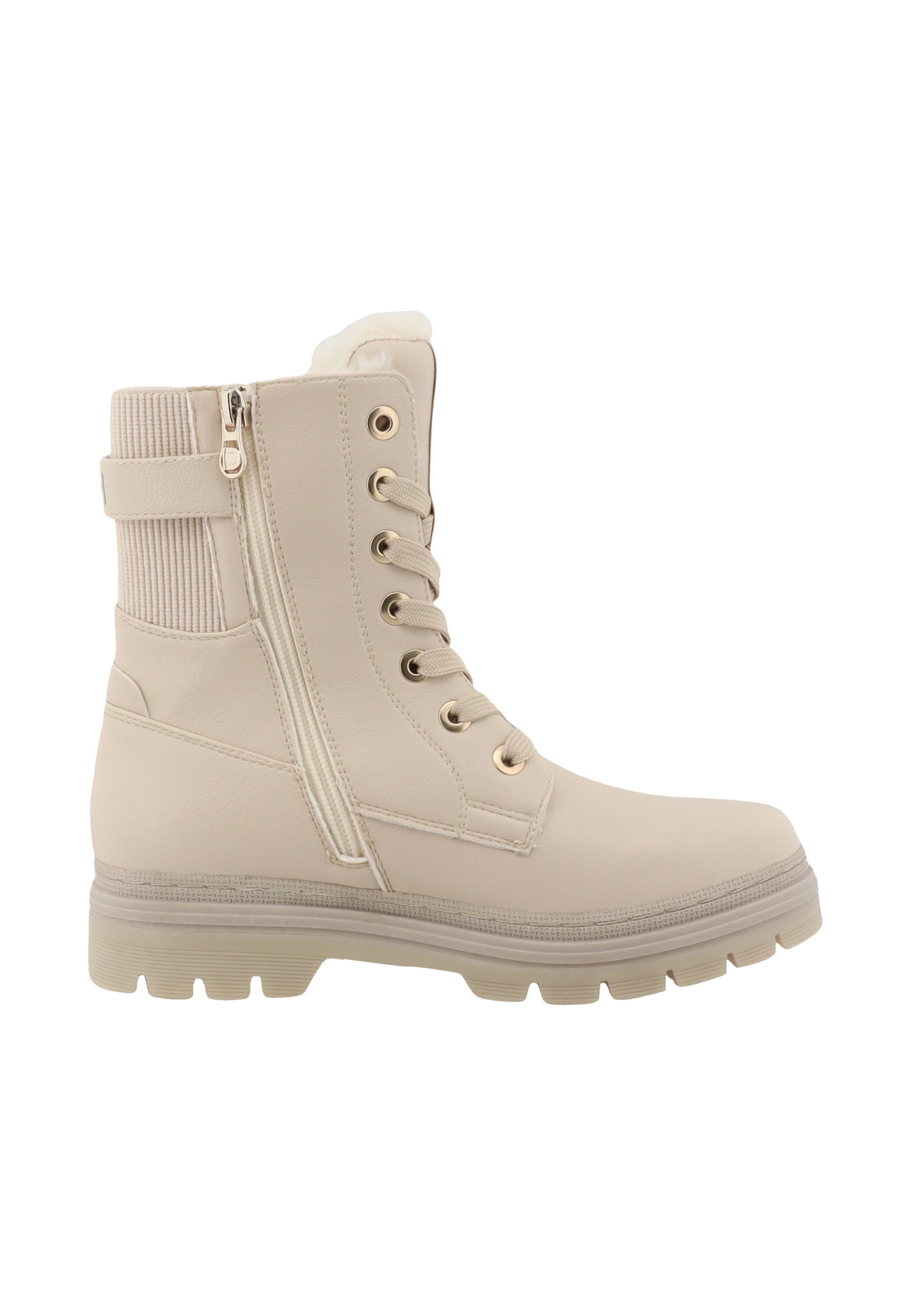 Stivaletto stringato di TOM TAILOR in beige