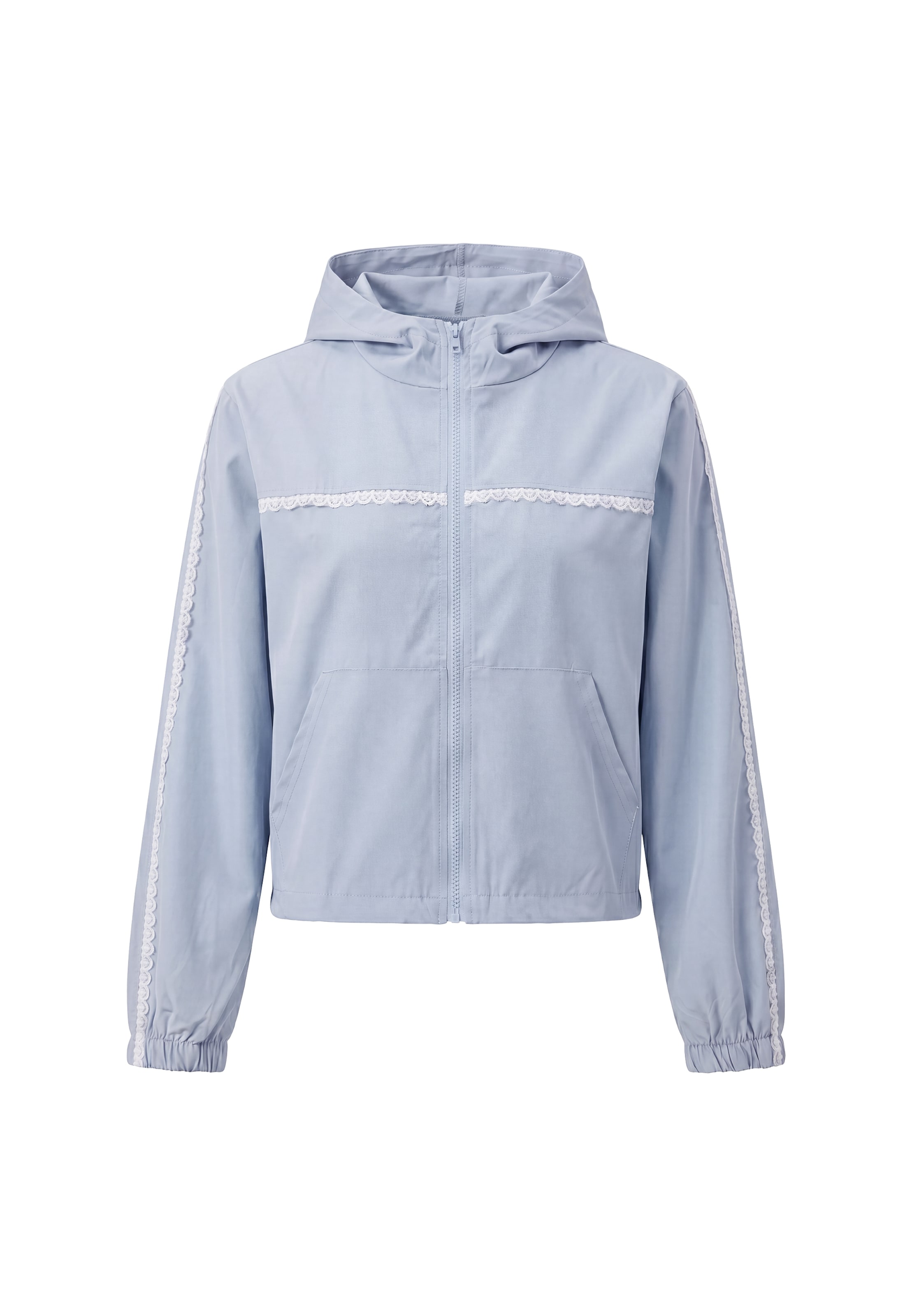 myMo ATHLSR Between-Season Jacket in Blue: front
