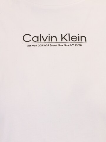 Calvin Klein Tričko – bílá