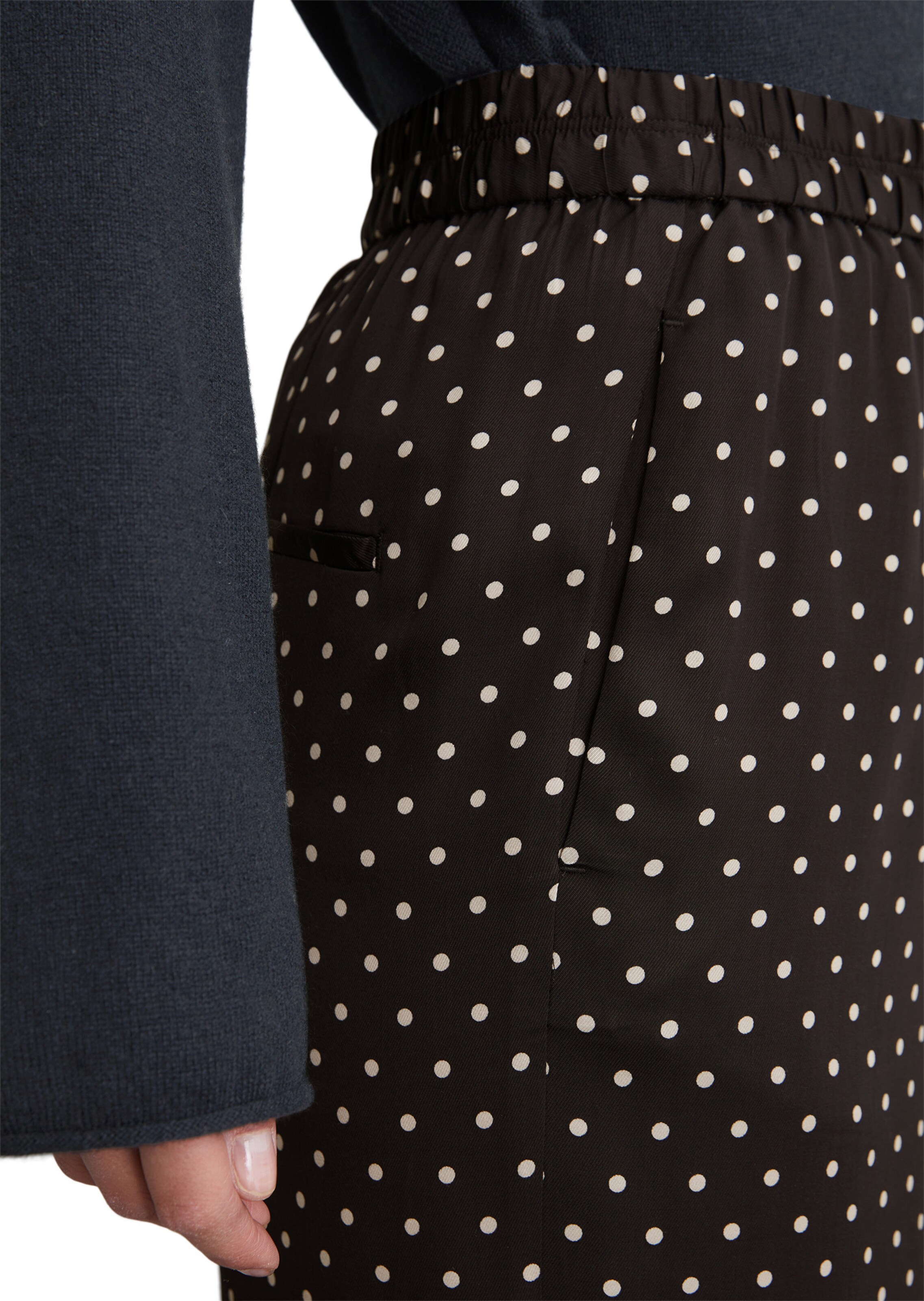 Marc O'Polo Loose fit Pants in Black