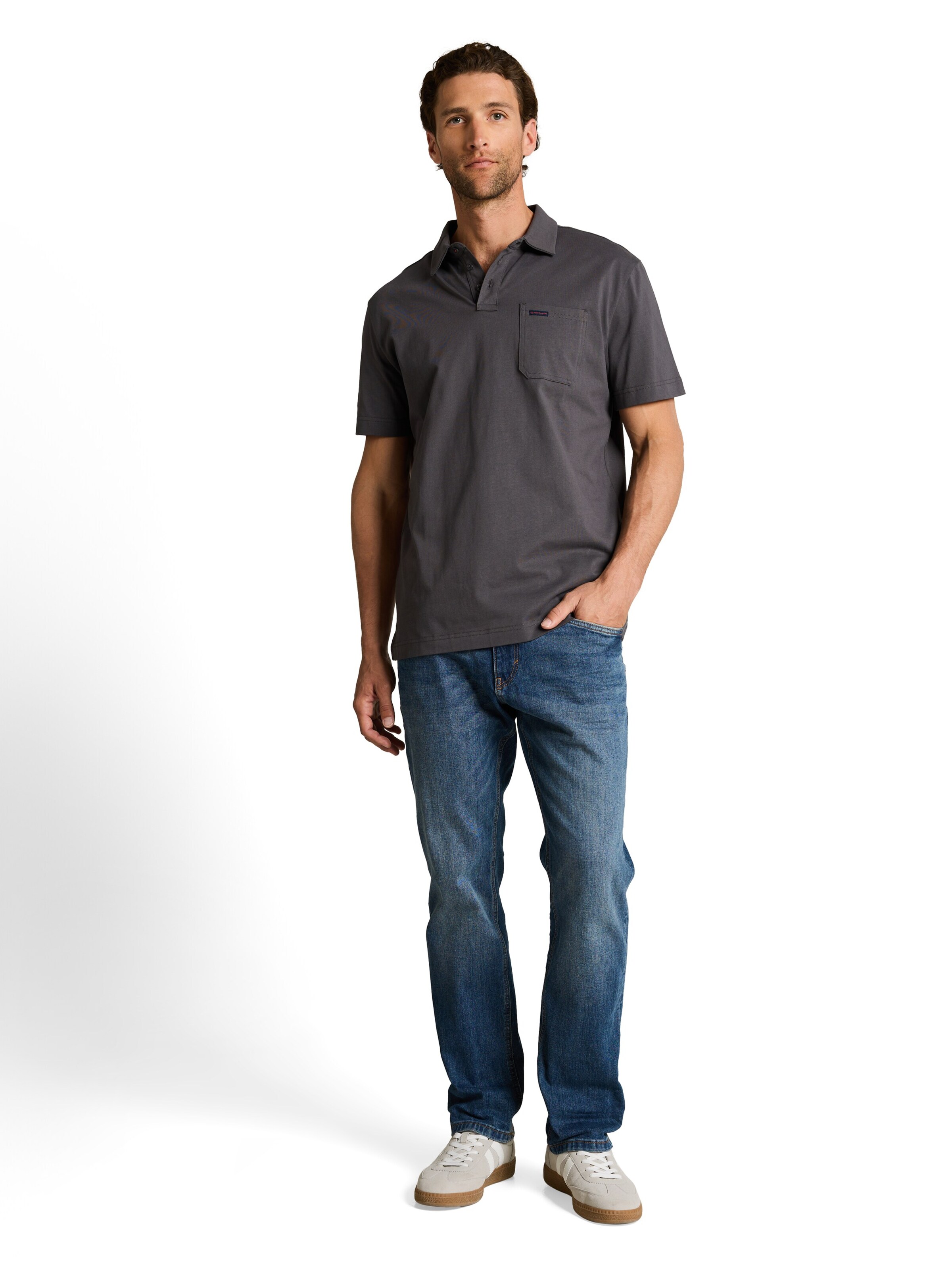 TOM TAILOR Póló - szürke