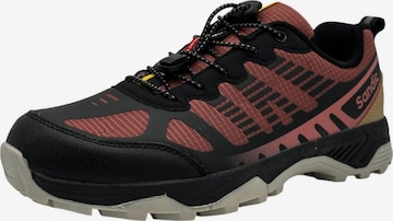 Nowaland Athletic Shoes 'Wanderschuhe' in Red: front