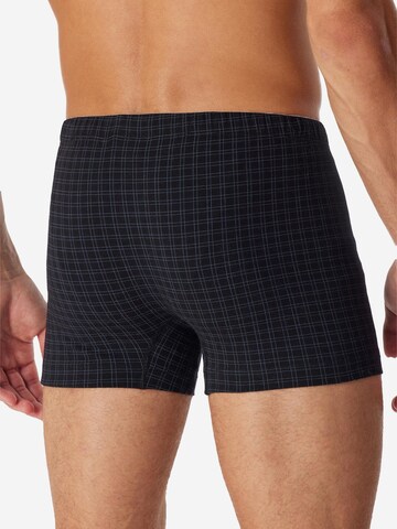 SCHIESSER Boxer shorts 'Cotton Casual Organic Cotton' in Black