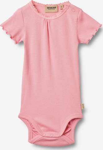 WHEAT - Pijama entero/body 'Edna' en rosa: frente