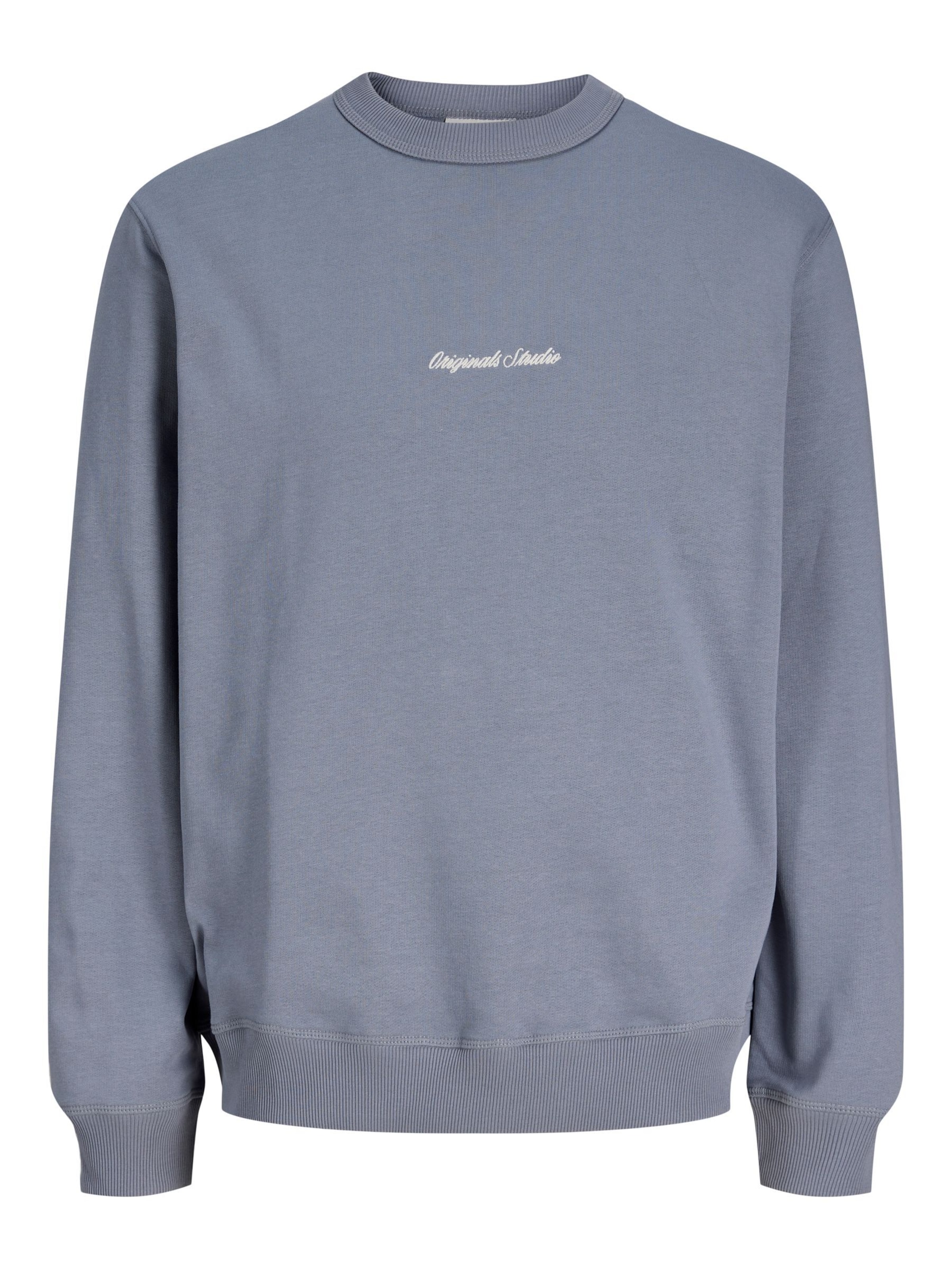 Sweat Jack & Jones Junior en bleu : devant