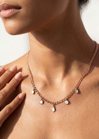 PURELEI - Cadena 'Soft Shine' en oro: frente