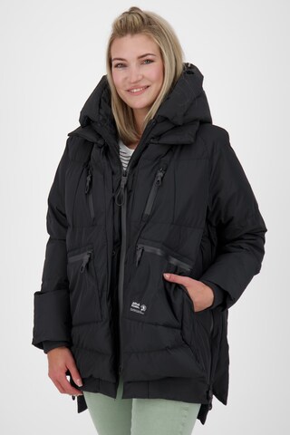 Alife and Kickin Jacke 'RachelAK' in Schwarz: Vorderseite