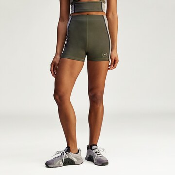 Skinny Pantaloni sportivi di ADIDAS BY STELLA MCCARTNEY in grigio: frontale