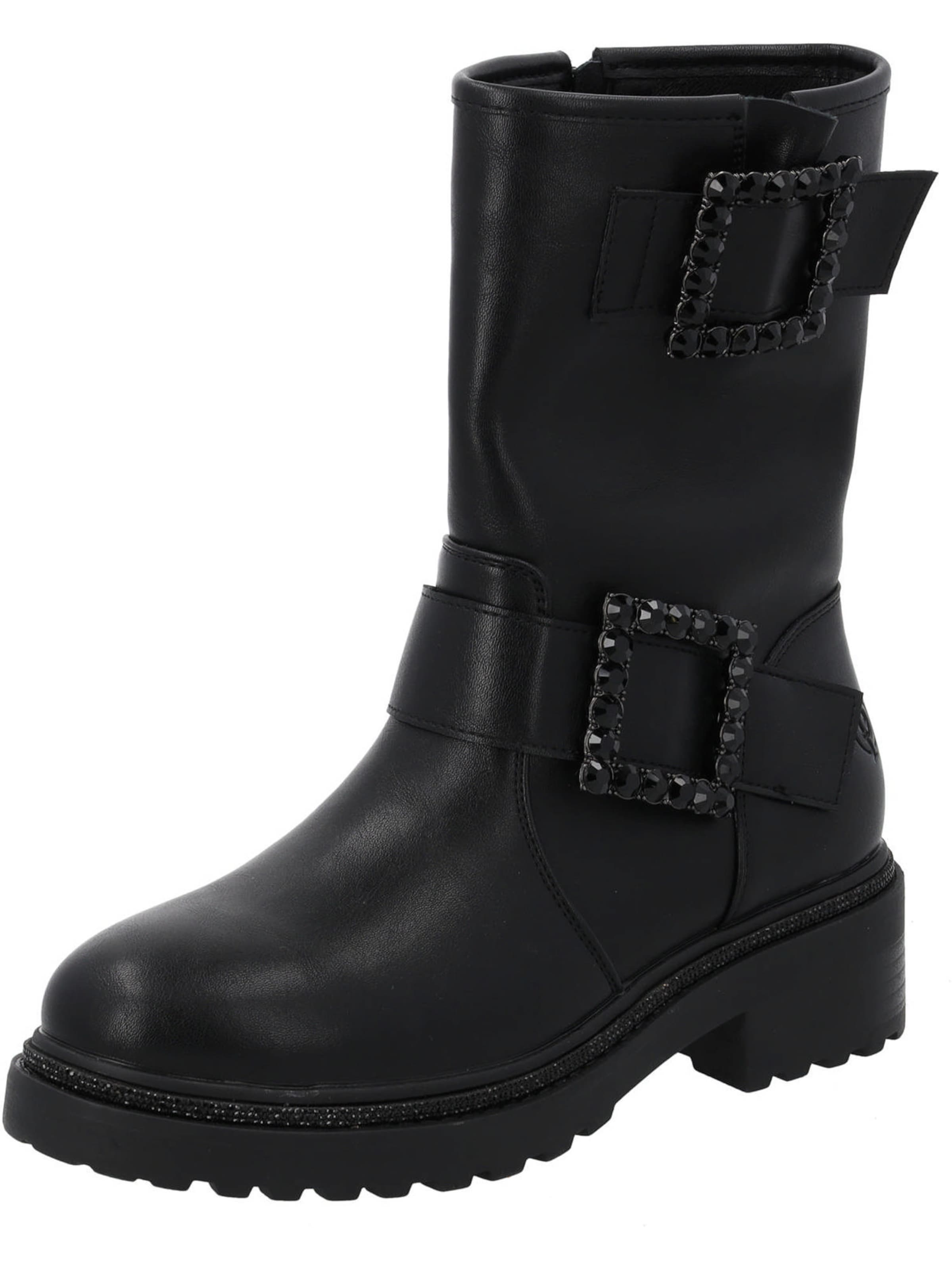 Palado Boots 'Palado Llorva'‌‌‌ in Schwarz: Vorderseite