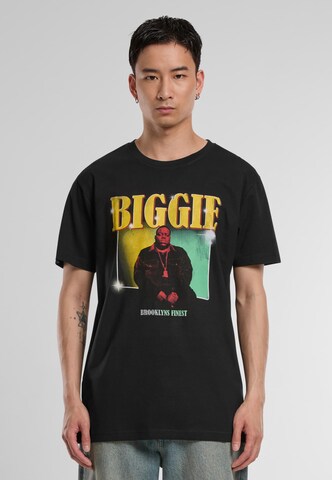 Mister Tee Shirt 'Notorious Big Finest' in Black: front