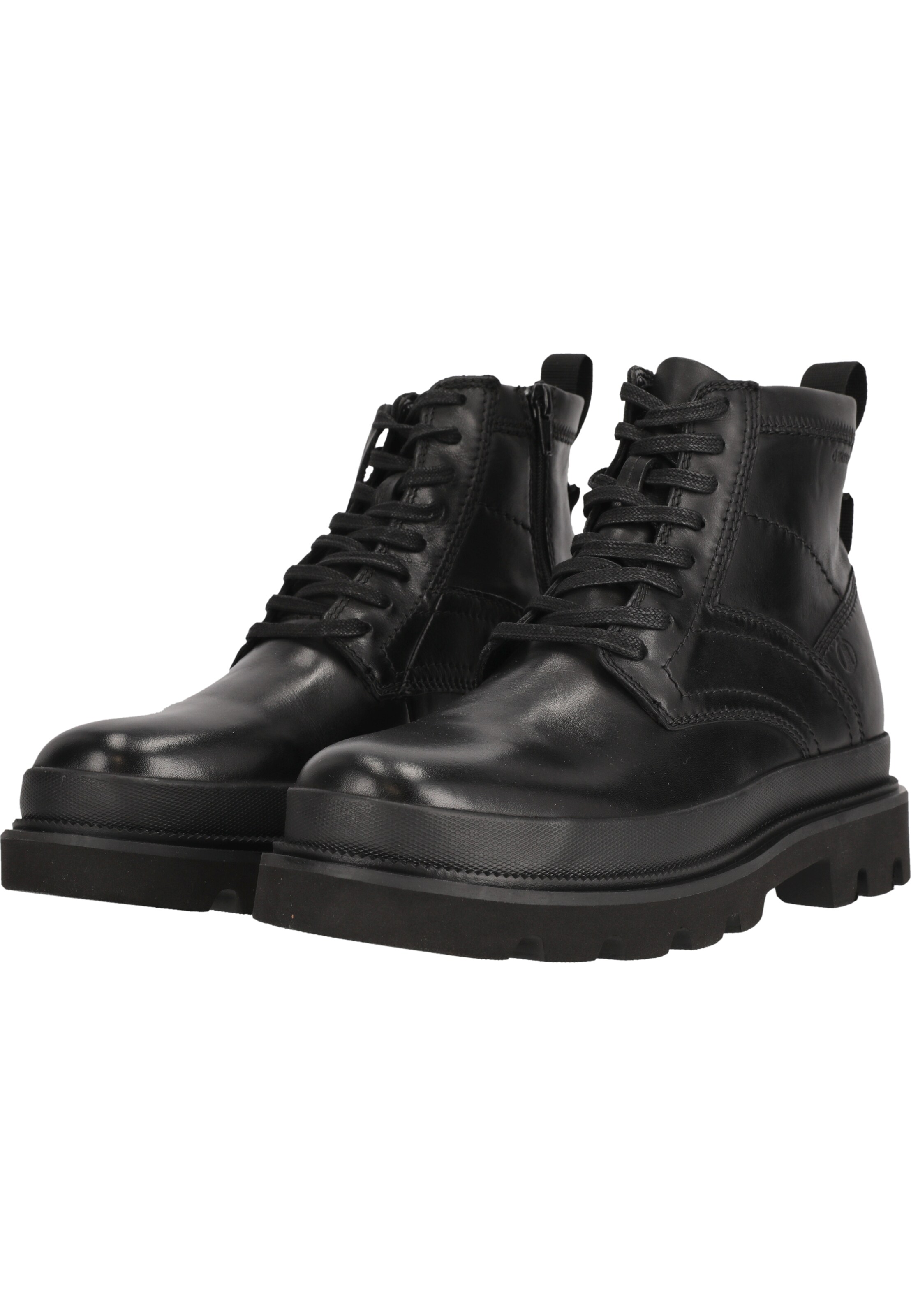 CLARKS Lace-up boot 'Badell' in Black