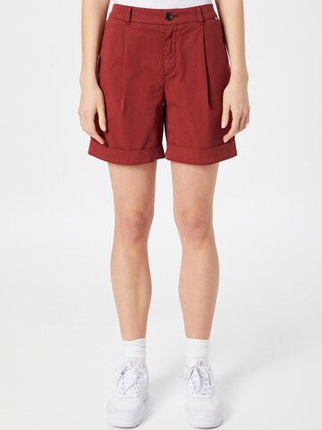 BOSS Orange Loosefit Shorts 'Taggie' in Rot: predná strana