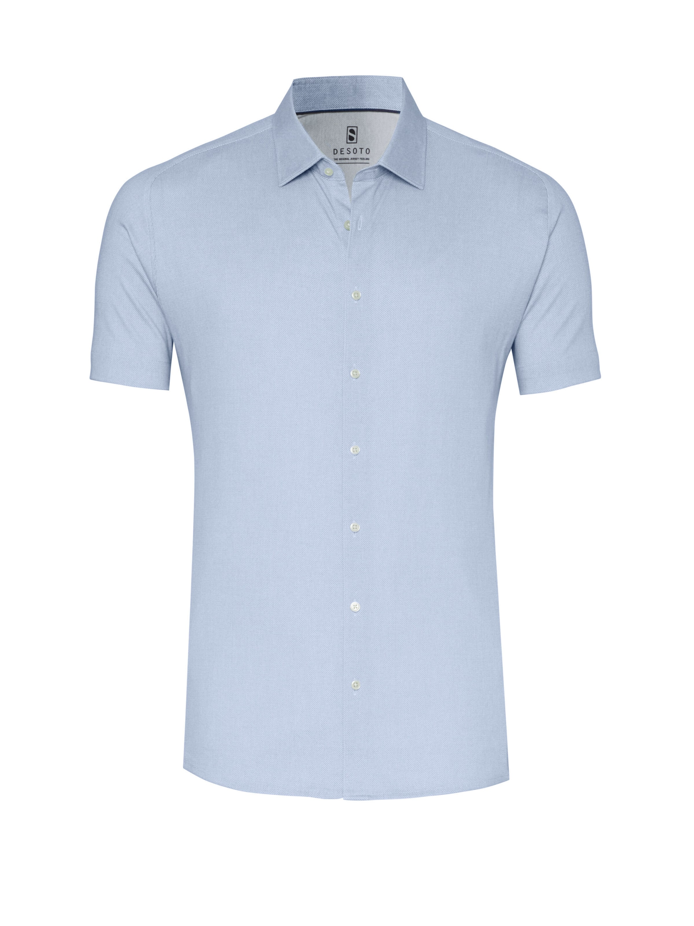 DESOTO Slim Fit Shirt in Blau: Vorderseite