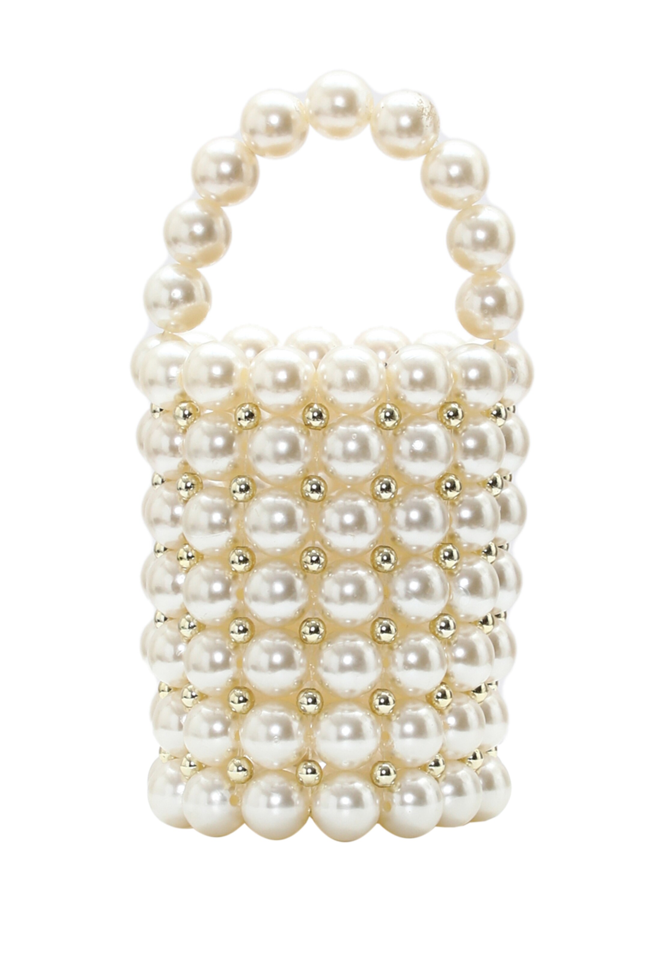 myMo at night Ročna torbica | bela barva: sprednja stran