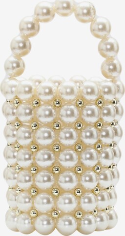 Koosh Handbag in White: front