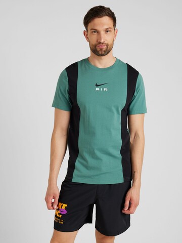 T-Shirt 'AIR' Nike Sportswear en vert