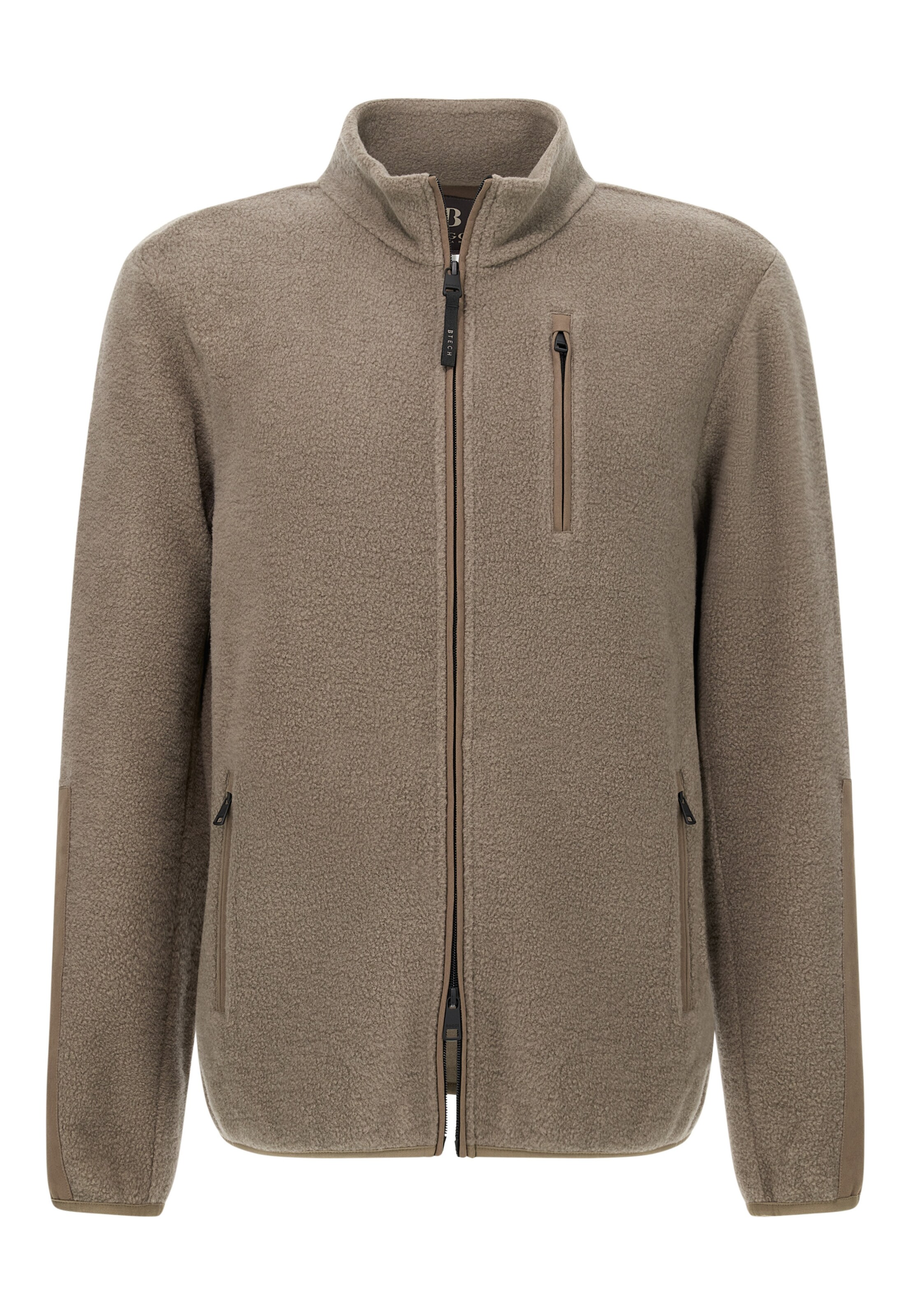 Boggi Milano Sweatshirt 'B TECH' in Beige: Vorderseite