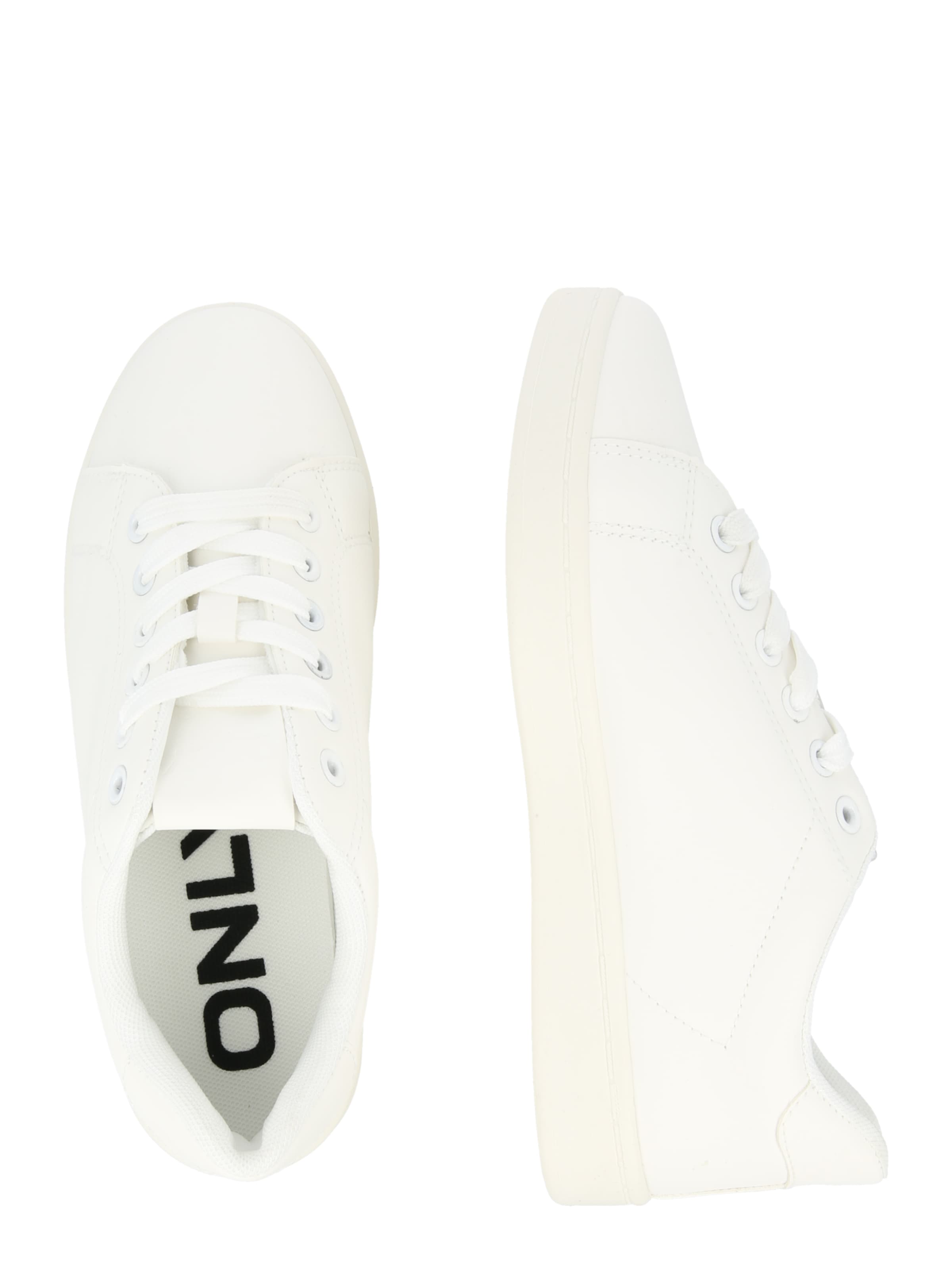 ONLY - Zapatillas deportivas bajas 'ONLSMASHIE' en blanco