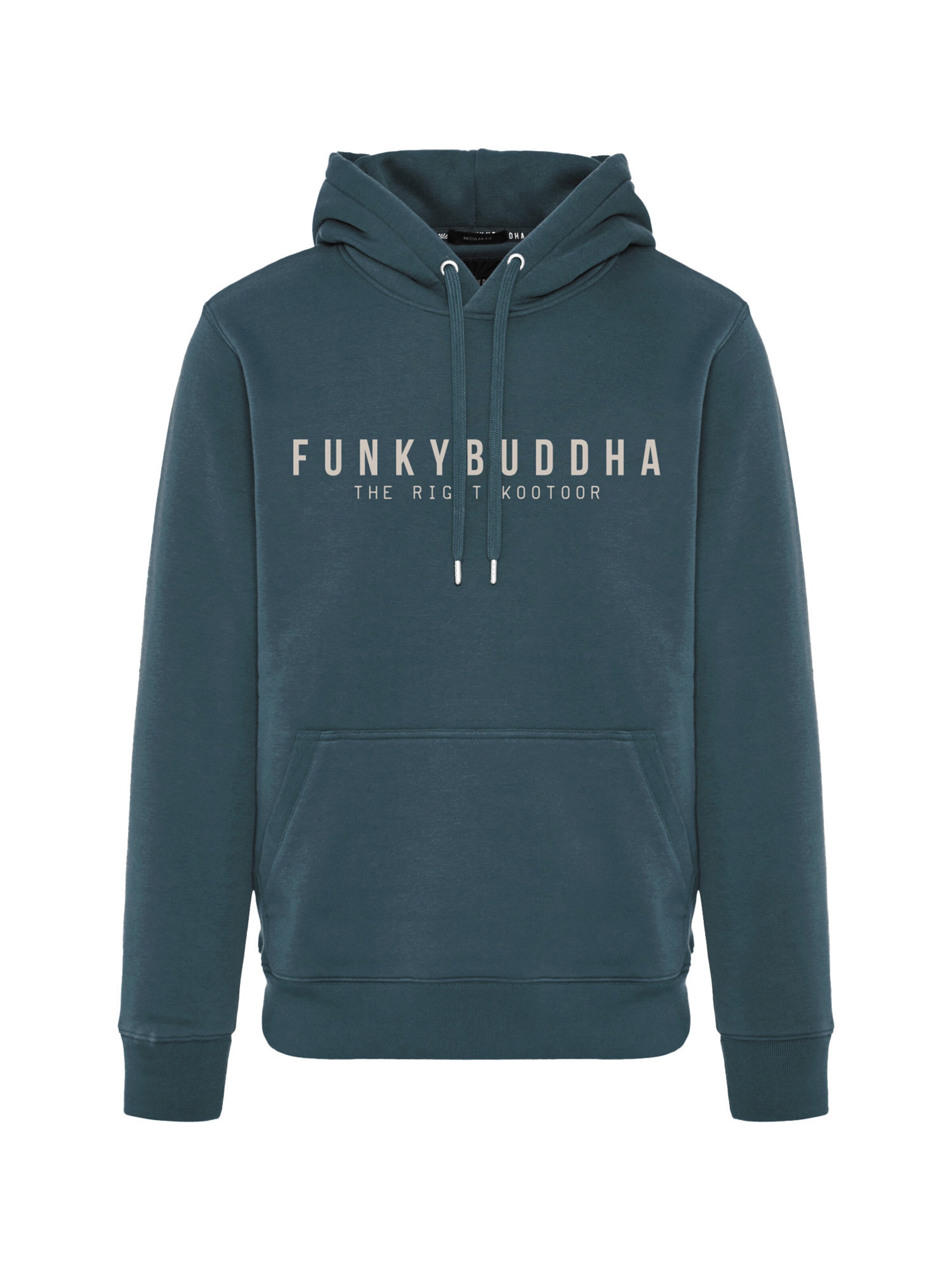 Funky Buddha Πουλόβερ σε μπλε: μπροστά