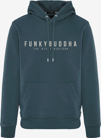 Funky Buddha Neulepaita värissä sininen: etupuoli
