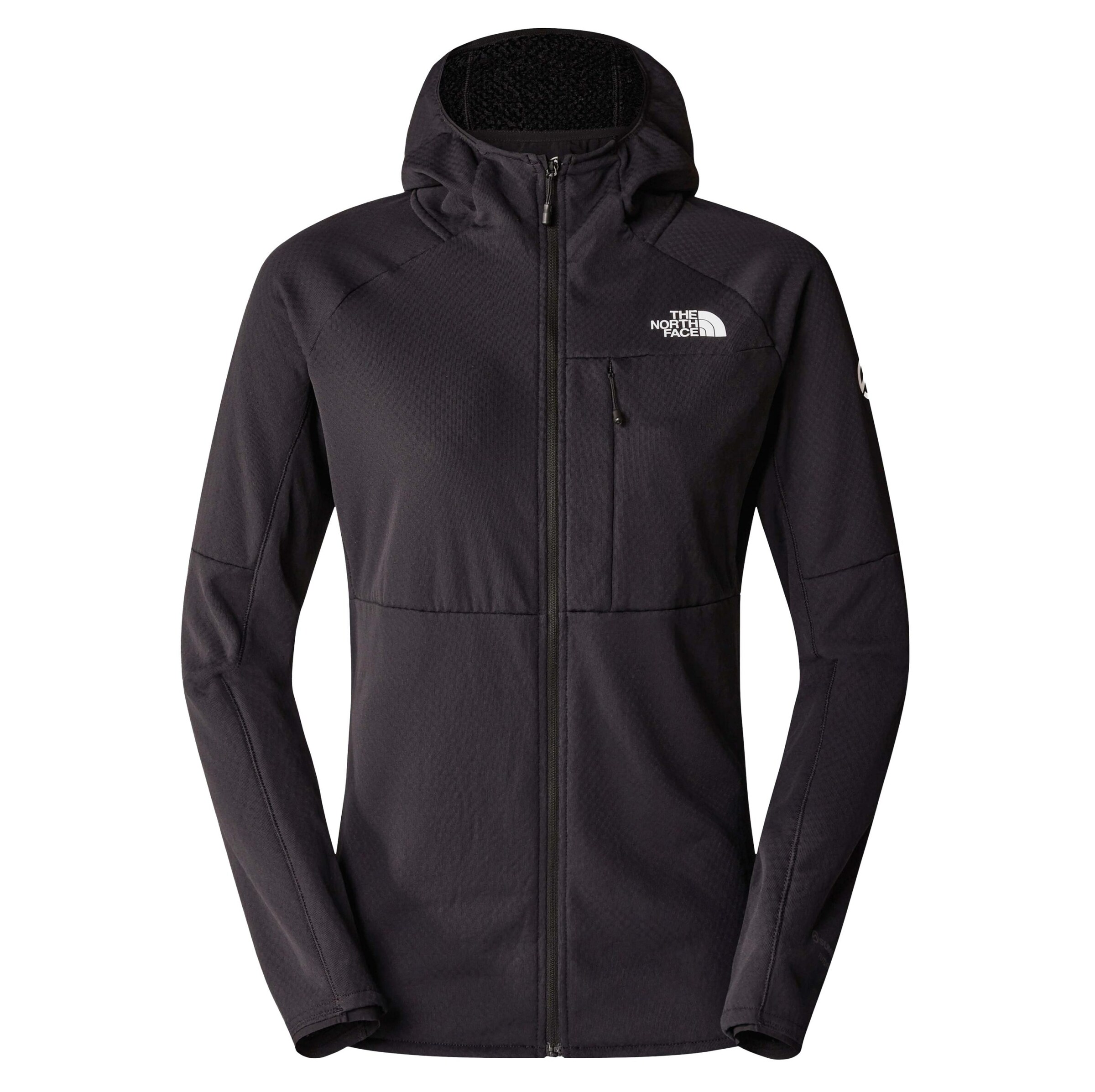 THE NORTH FACE Athletic Jacket in Black: front