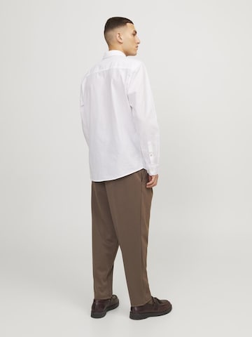 JACK & JONES Средняя посадка Рубашка в Белый