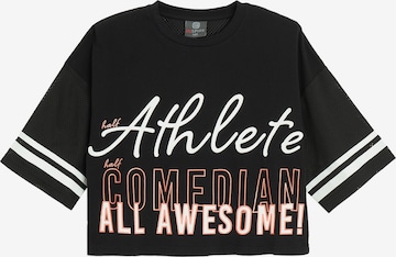 juoda Cool Club Marškinėliai: priekis