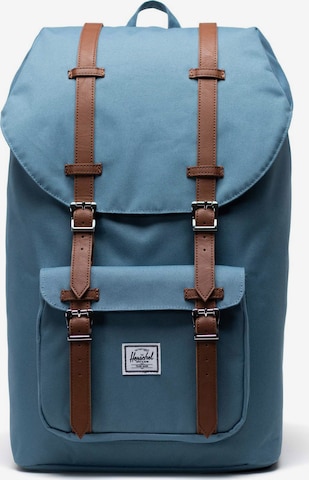 Herschel Backpack 'Little America' in Blue: front