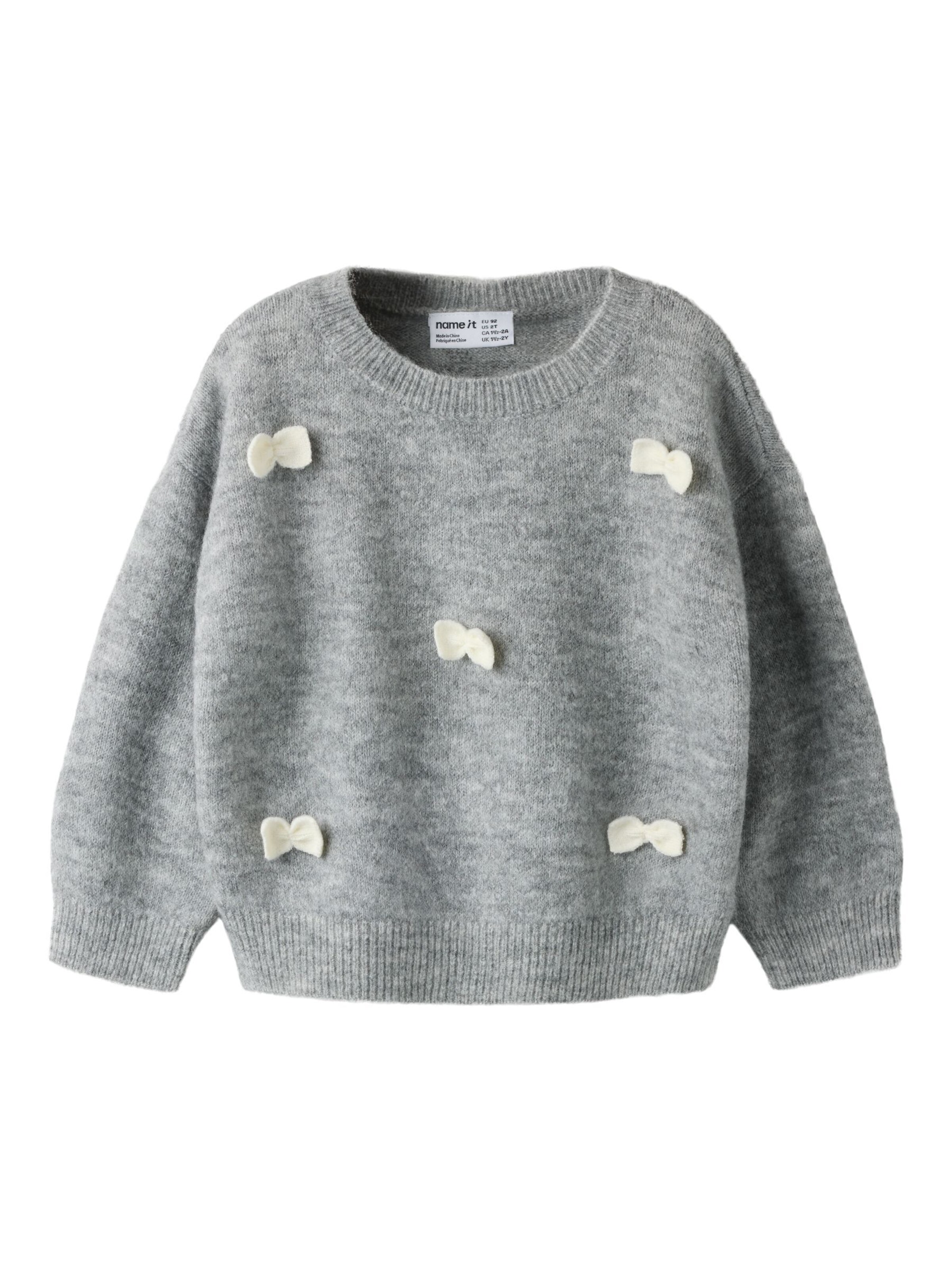 NAME IT Pullover i grå: forside