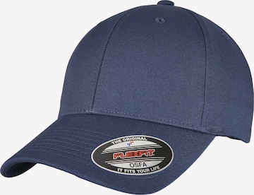 Cappello da baseball 'Alpha' di Flexfit in blu: frontale