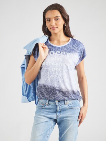 T-shirt Soccx en bleu : devant