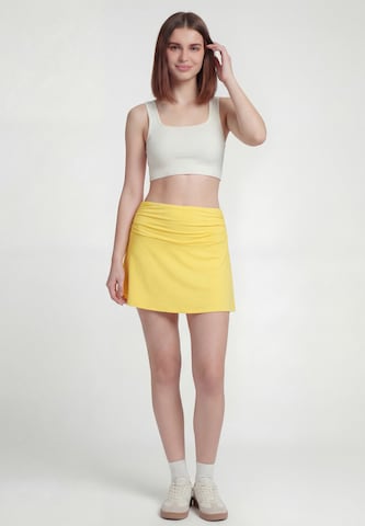 MYMO - Falda en amarillo: frente