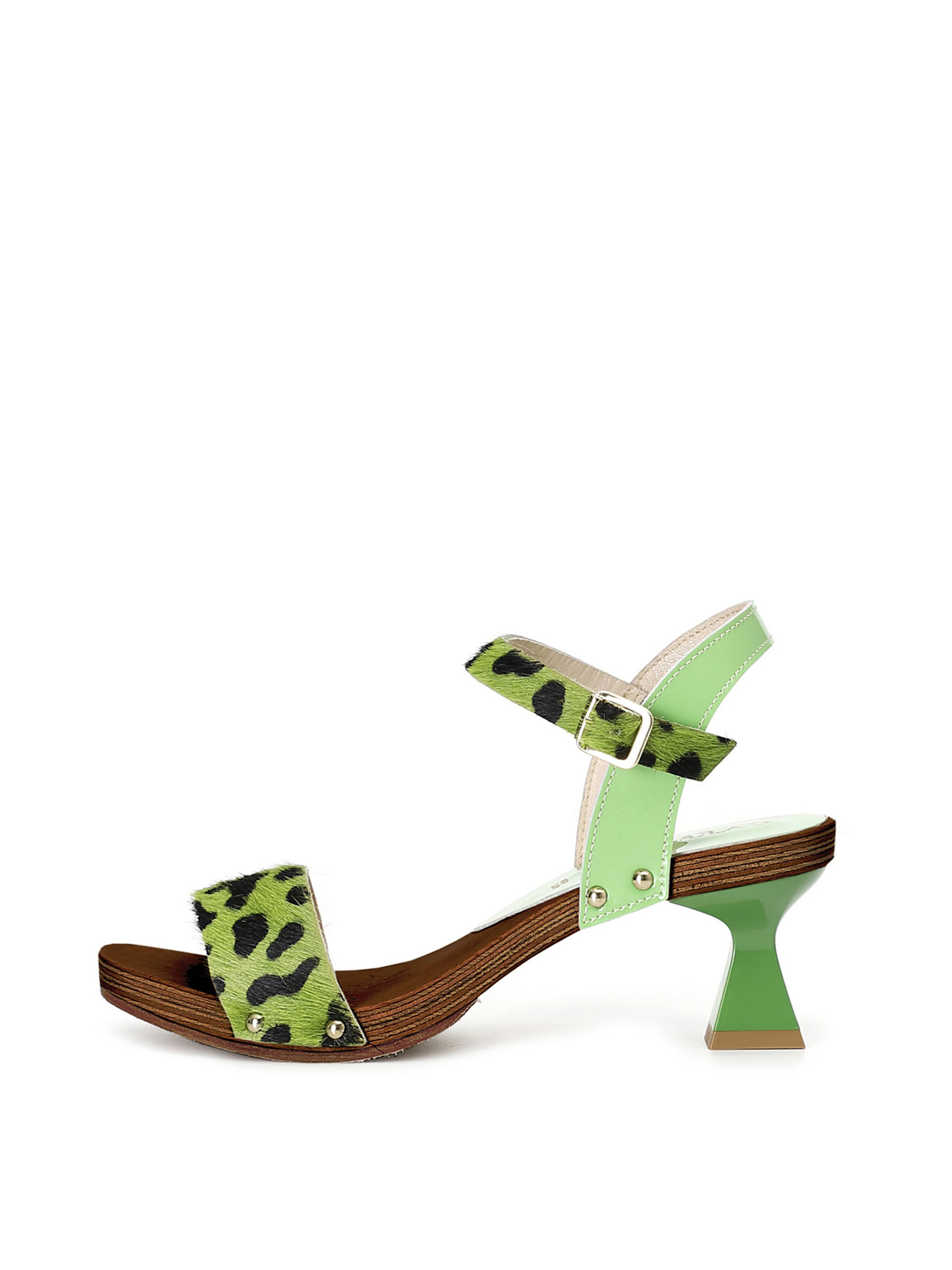 Décolleté di CAFè NOIR in verde: frontale