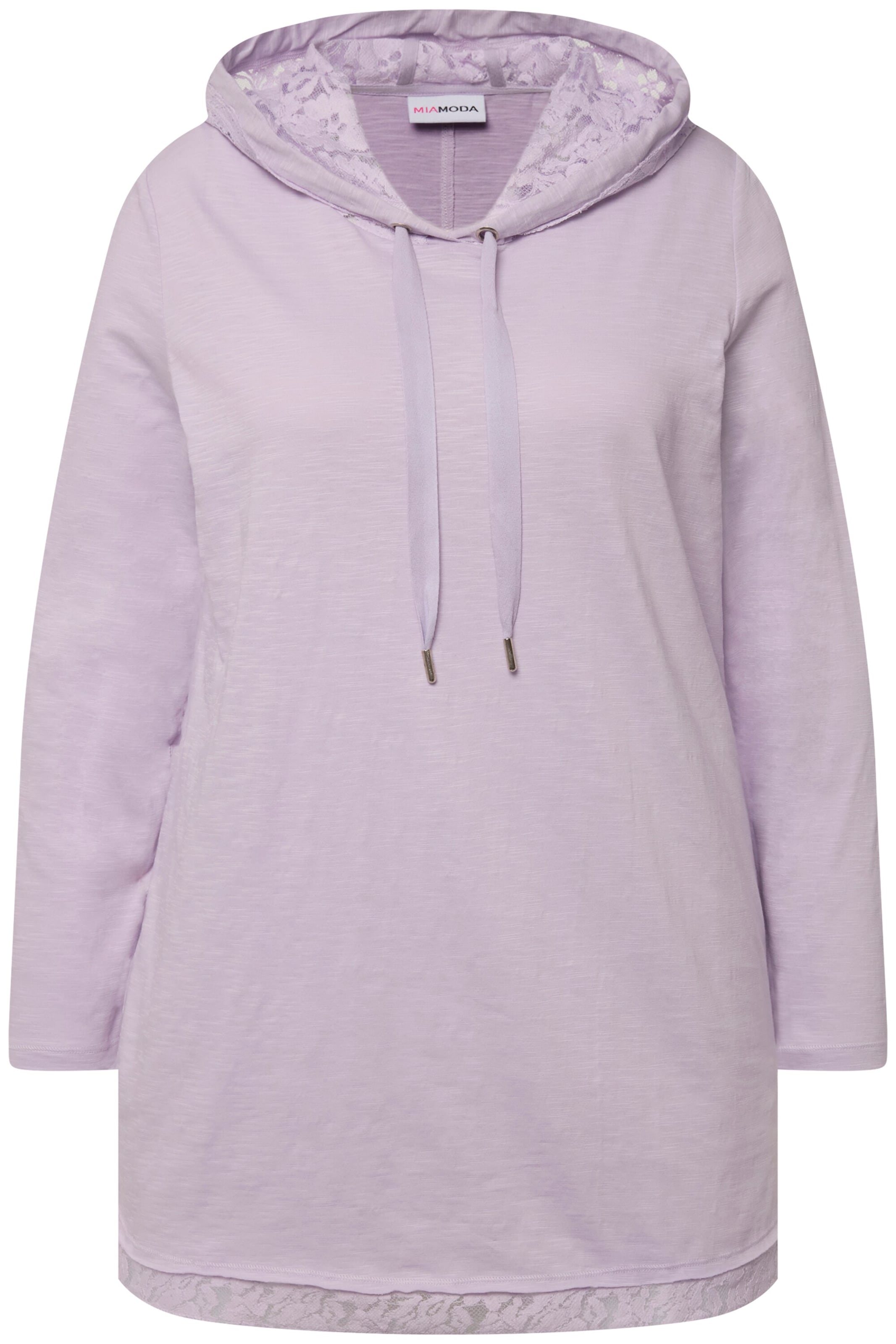 MIAMODA Shirt in Purple: front