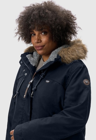 Ragwear Winter Parka 'Tawny' in Blue: front